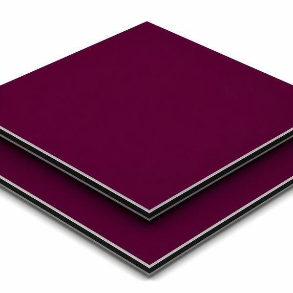 PLAQUE EURO ACP F PRUNE 4007 M/B  3X3050X1500 FEITENG ALUMINIUM  [PRODUIT-2092G]