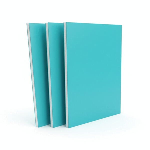 PLAQUE PVC EXPANSE TURQUOISE BF72 5X2440X1220