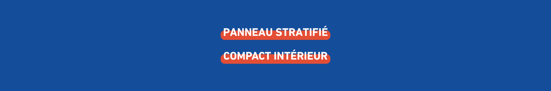 panneau stratifié