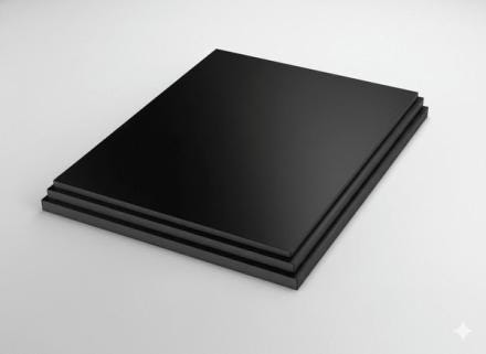 PLAQUE PPS-EL NOIR EXTRUDE       15X2000X1000 AGRU  [RIC-P001Q6]