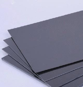 PLAQUE ABS NOIR GRAINE 1 FACE     5X3250X1250 EPSOTECH GERMANY  [PRODUIT-7797K]