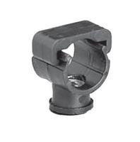 SUPPORTAGE POUR TUBE DE DISTRIBUTION D'AIR COMPRIME GIRAIR - Collier de fixation MONOKLIP noir