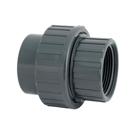 UNION 3 PIECES PVC PR F63XF2"          RUM63F SORODIST