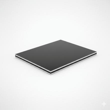 PLAQUE EURO ACP M NOIR 9005       3X4050X1500 MULTIPANEL UK