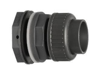 TRAVERSEE DE CLOISON A COLLER PVC-U - Traversée de cloison Type 050