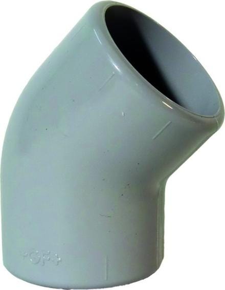 COUDE 45 PVC-C PN10          225 GF 723150120 FISCHER GEORG  [723150120]