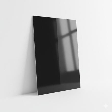 PLAQUE EURO ACPF NOIR9005 M/B UV+ 3X3050X2050 FEITENG ALUMINIUM  [RIC-P00147]