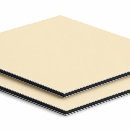 PLAQUE EURO ACP F IVOIRE 1015 M/B 3X3050X1500 FEITENG ALUMINIUM  [PRODUIT-1722T]