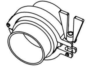 BRIDE SANITAIRE PVDF LINER B.A.B      160X3,0