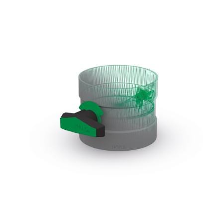 REGISTRE PVC M1 GRIS VENTILATION          200