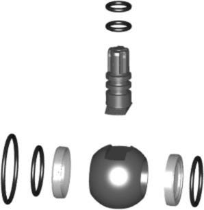 PIECE DET.VANNE 546 PVC-U/EPDM DN50 161486380 FISCHER GEORG  [161486380]