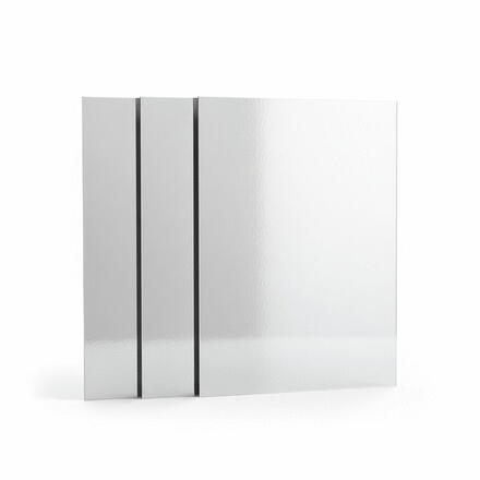 PLAQUE PS MIROIR ARGT LAPIDE      1X3050X1220