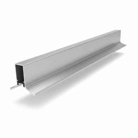 PROFIL MURAL BAVETTE ALU BRUT DM    LG.7.1 ML SKYLUX