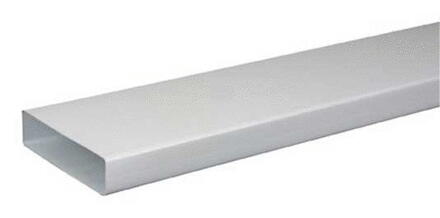 TUBE RECTANGULAIRE PVC GRIS LG.3ML    40X30X2