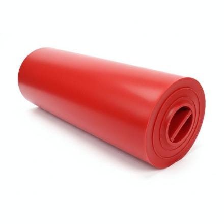 ROULEAU SILICONE 60SH ROUGE LRG.1200MM EP.5MM STERNE