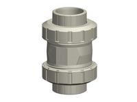 SOUPAPE DE RETENUE - Clapet à cône type 562 - PP-H exempt silicone a/emboîtures p/soudage, métrique