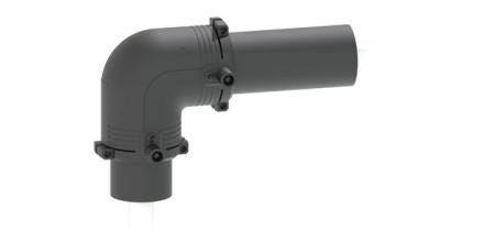 COUDE 90 PVDF/PE BAB PN16 63-110    735104211 FISCHER GEORG  [735104211]