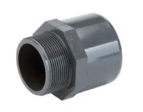 EMBOUT ADAPT.PN16 PVC-UH 50X63X11/4 RV0AMP50E FISCHER GEORG  [RV0AMP50E]