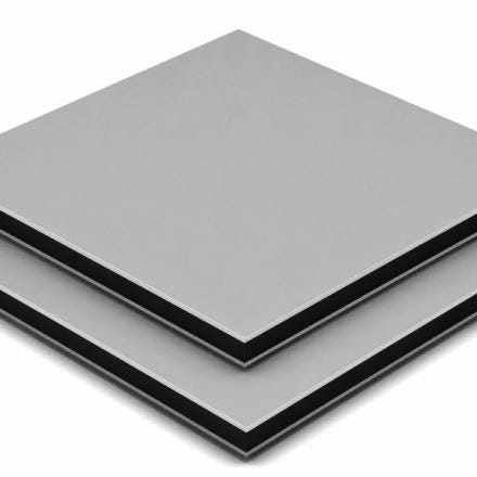PLAQUE EURO ACP F GRIS 9006 M/B   3X3050X2050 FEITENG ALUMINIUM  [PRODUIT-341AG]