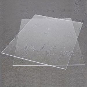PLAQUE PMMA COULE INCOLORE          1X850X850 NOTZ PLASTICS AG  [1X850X850]