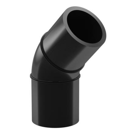 COURBE 45 PE100 SDR11 B.A.B LONG     400X36,3 AGRU  [70001240011]