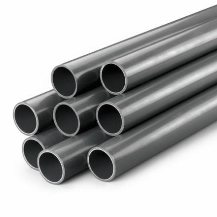 TUBE PP GRIS PN10 -SDR 11-  -5M-     280X25.4