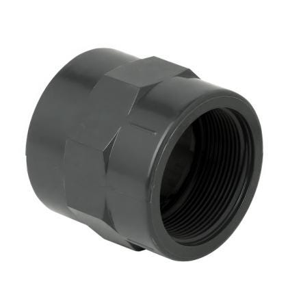 MANCHON DE PASS.PN16 F.  25X3/4 PVC    MIFV25