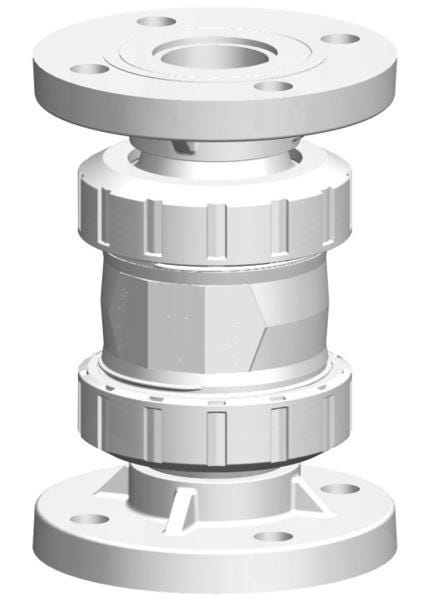 CLAPET A CONE 562S PVDF/FPM D32DN25 175562194 FISCHER GEORG  [175562194]