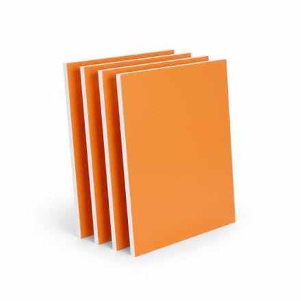 PLAQUE PVC EXPANSE ORANGE J3021   5X3050X2050 EX-CEL  [RIC-P0017K]