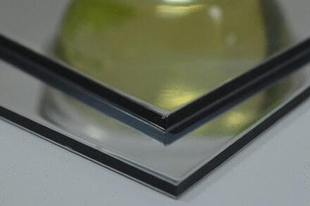 PLAQUE EURO ACP F MIROIR OR/PRIM. 3X2500X1250