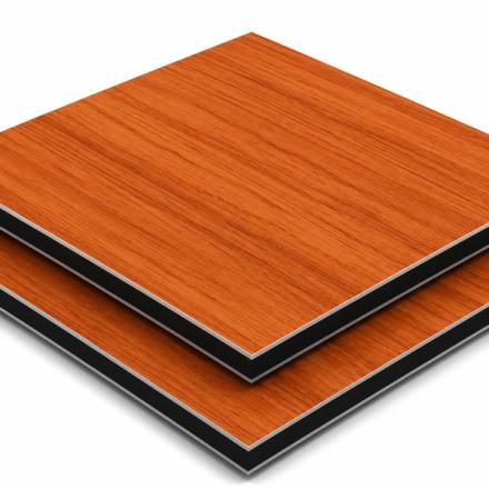 PLAQUE EURO ACP BOIS CHENE DORE   3X3050X1220