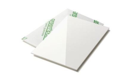 PLAQUE GREEN CAST BLC OPAQ. 74013 3X2030X3050 MADREPERLA SPA  [PRODUIT-396KN]