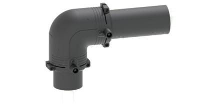 COUDE 90 PVDF/PE EMB      D40-75 GF 735104109 FISCHER GEORG  [735104109]