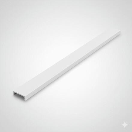 FP20  PROFIL PLAT PVC BLC 20X6        LG.2000