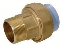 UNION A VISSER/PVC A COLLER GIRAIR FER/PVC - Union 3 pièces mixtes en métal avec joint EPDM