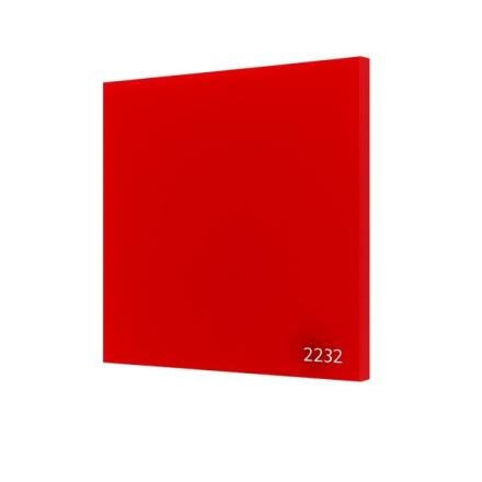 PLAQUE SETACRYL ROUGE     -2232-  3X1525X2030 MADREPERLA SPA