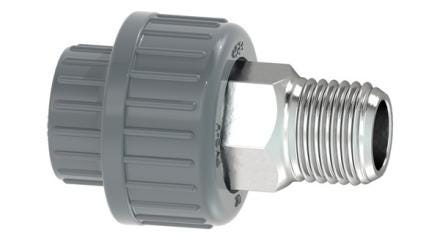 UNION ADAPT.M PVC          63-2" GF 721530811 FISCHER GEORG  [721530811]