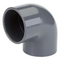 COUDE A COLLER PVC-UH METRIQUE - FF - 90°