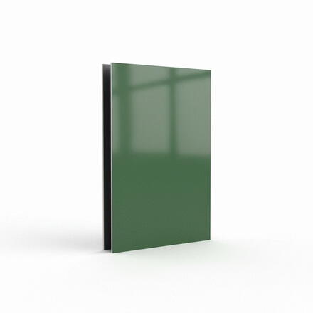 PLAQUE EURO ACP M VERT ANGL 6005  3X3050X1500 MULTIPANEL UK