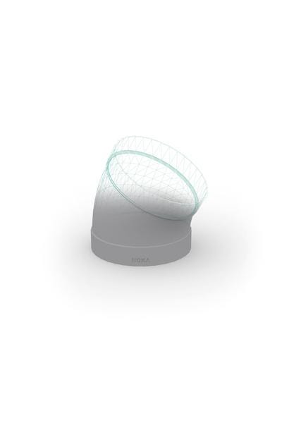 COUDE 30 PVC M1 GRIS VENTILATION          400