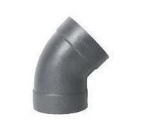 COUDE 45 PVC M1 GRIS VENTILATION 280  C428045
