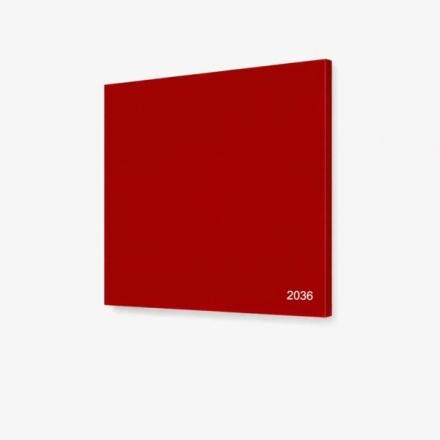 PLAQUE SETACRYL ROUGE     -2036-  3X2030X3050 MADREPERLA SPA  [MADREPERLASPA 430]