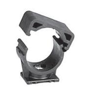 SUPPORTAGE POUR TUBE DE DISTRIBUTION D'AIR COMPRIME GIRAIR - Collier de fixation MONOKLIP noir