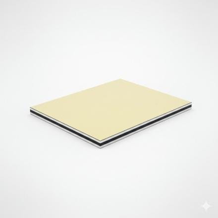 PLAQUE EURO ACP M IVOIRE 1015     3X3050X1500
