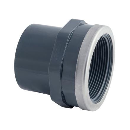 EMBOUT PVC PR.FEM A COL.FEM.A VIS. ET25201/2R SORODIST