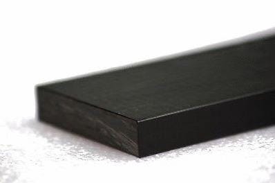 PLAQUE POM C NOIR CALANDRE       12X2000X1000 ENSINGER FRANCE