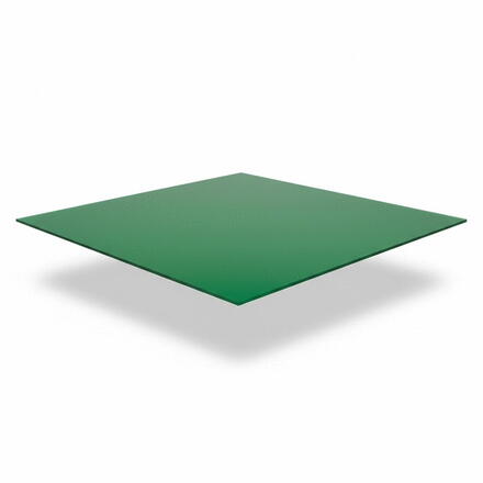 PLAQUE PMMA COULE VERT 6037 SAT2F 5X2050X3050