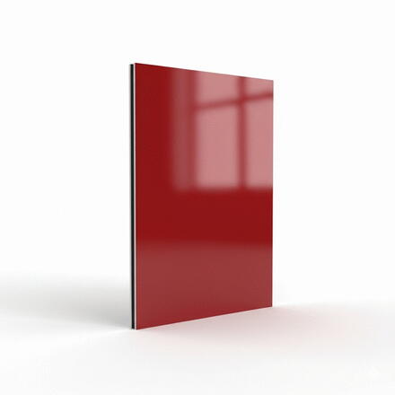 PLAQUE EURO ACP ROUG3020/NOIR9005 2X3050X1500 FEITENG ALUMINIUM