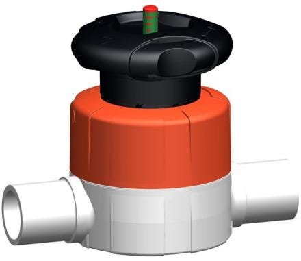 ROBINET ET VANNE PVDF - Vanne à membrane Type 515 - SYGEF Standard - PVDF