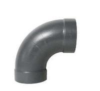 COUDE 90 PVC M1 GRIS VENTILATION 125  C412590